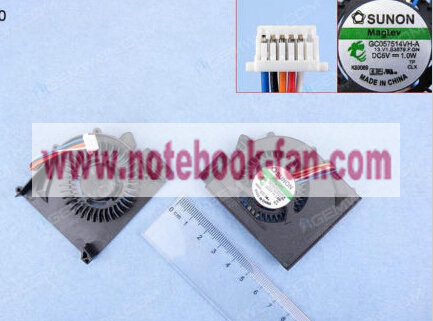 New Fan For LENOVO E420(Discrete Video card) GC057514VH-A 6 PIN - Click Image to Close